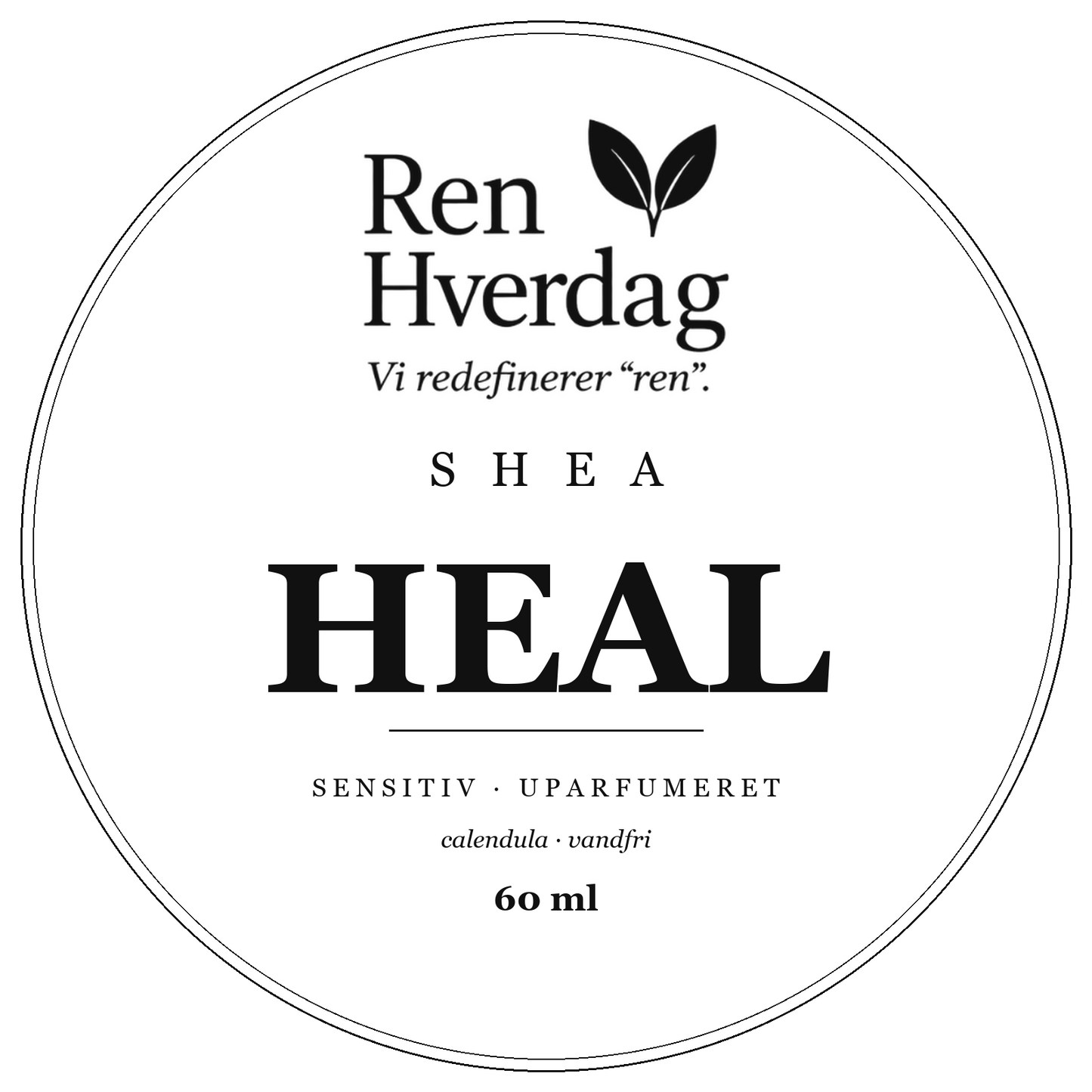 Shea Heal – body butter, Ren Hverdag