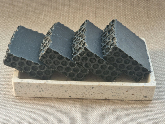 Ren Sort – Vegansk sæbe med aktivt kul (Uparfumeret)