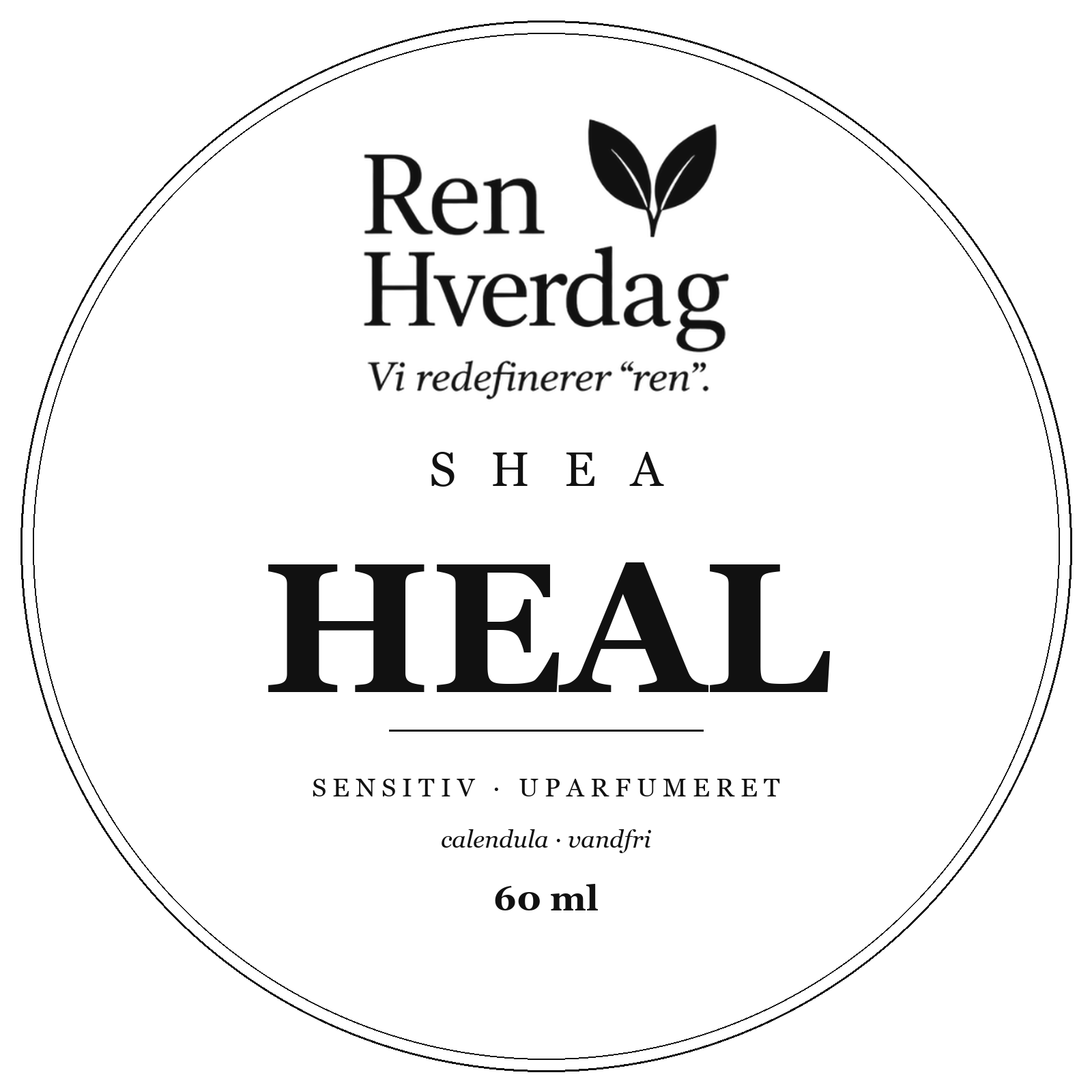 Shea Heal – body butter, Ren Hverdag