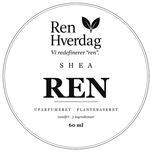 Shea Ren – body butter, Ren Hverdag